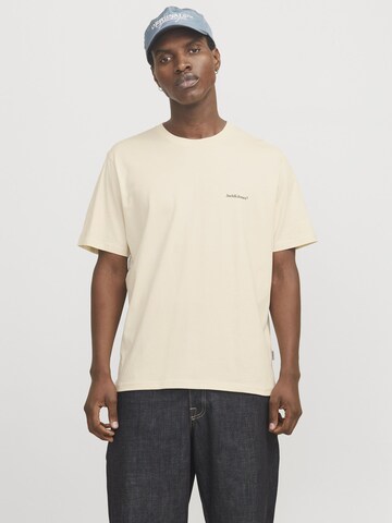 JACK & JONES Тениска в бежово