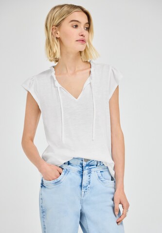 Street One Studio Shirt in Weiß: Vorderseite