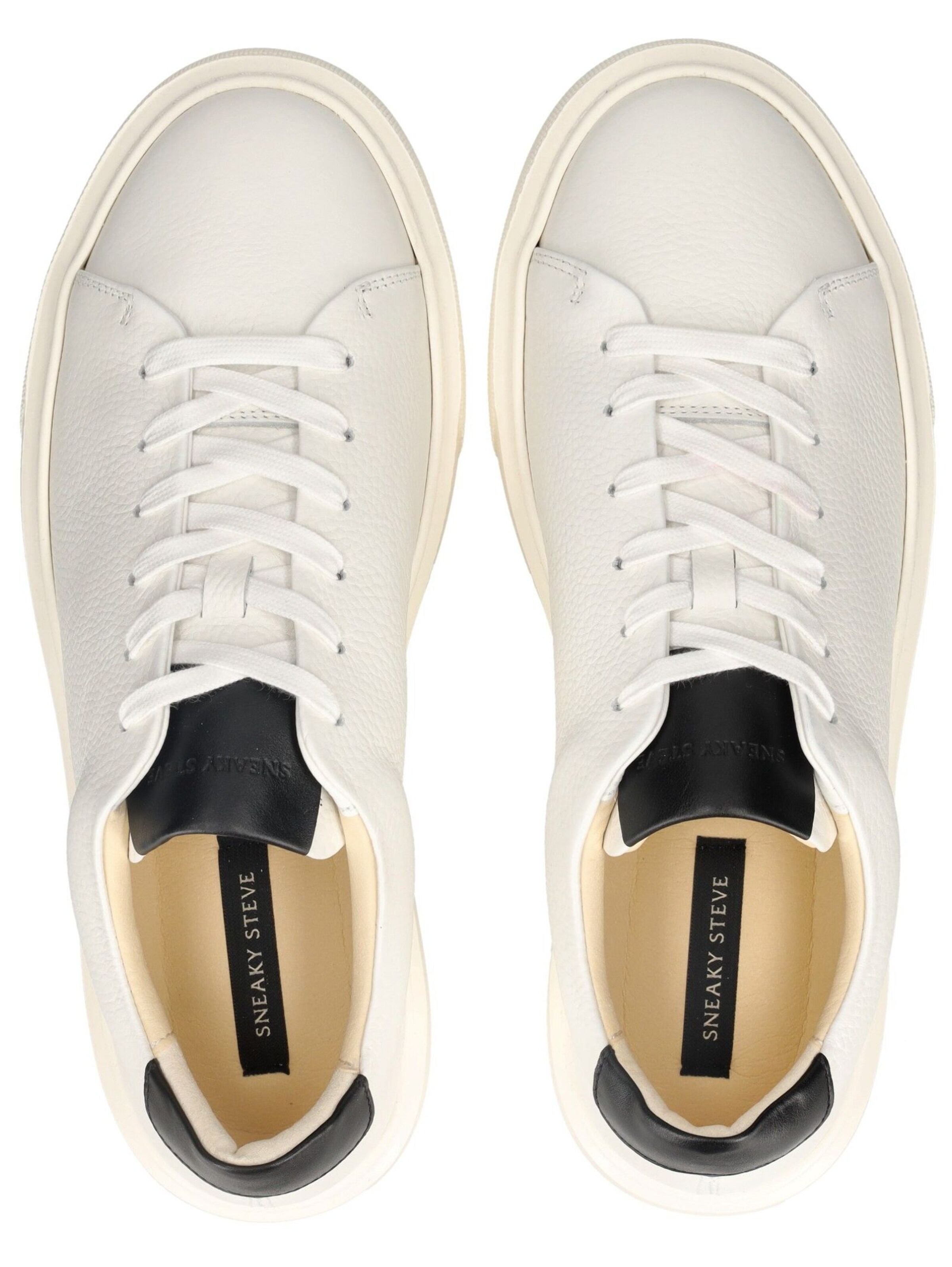 Baskets basses Sneaky Steve en blanc