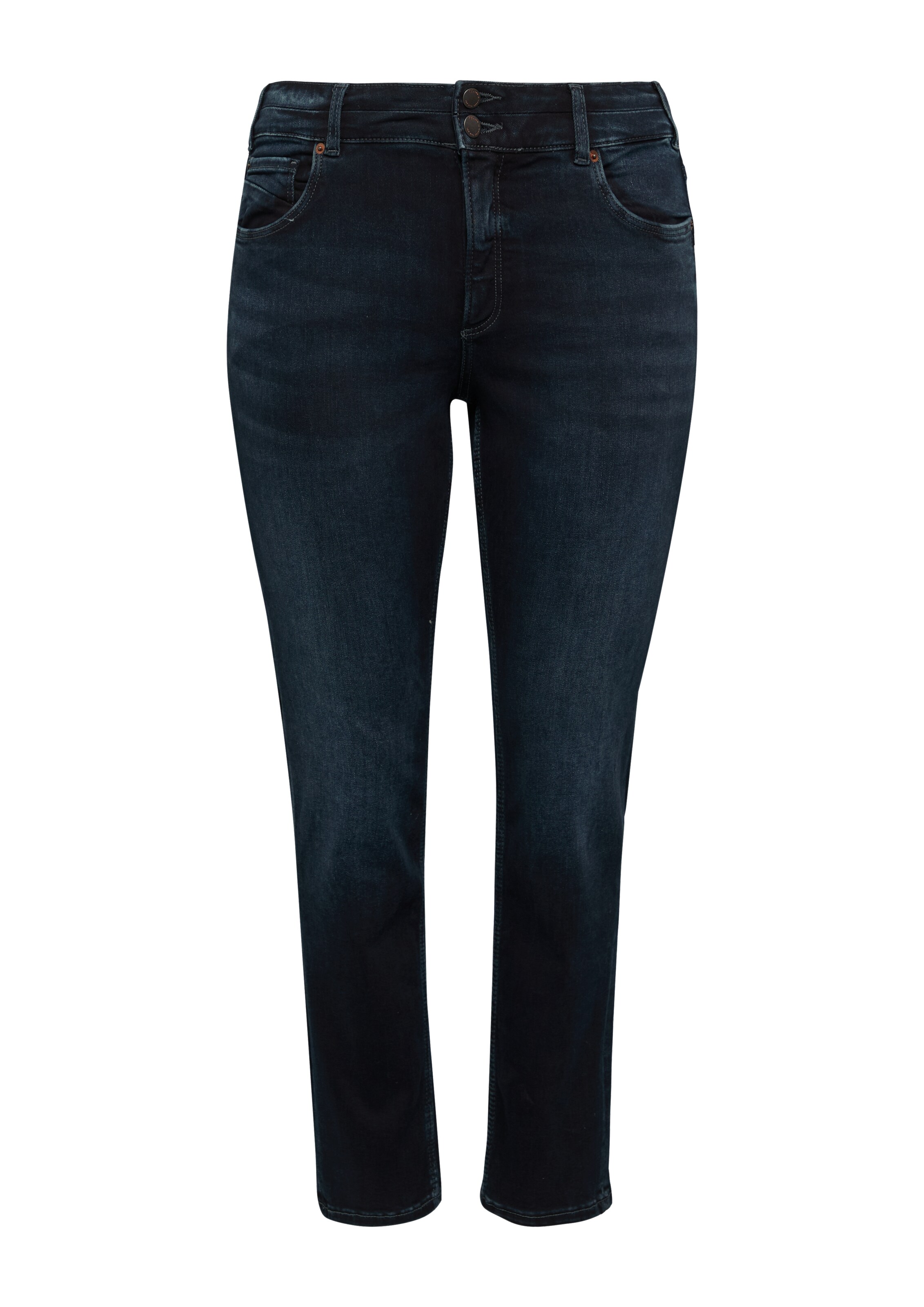 QS Slimfit Jeans in Blau: Vorderseite