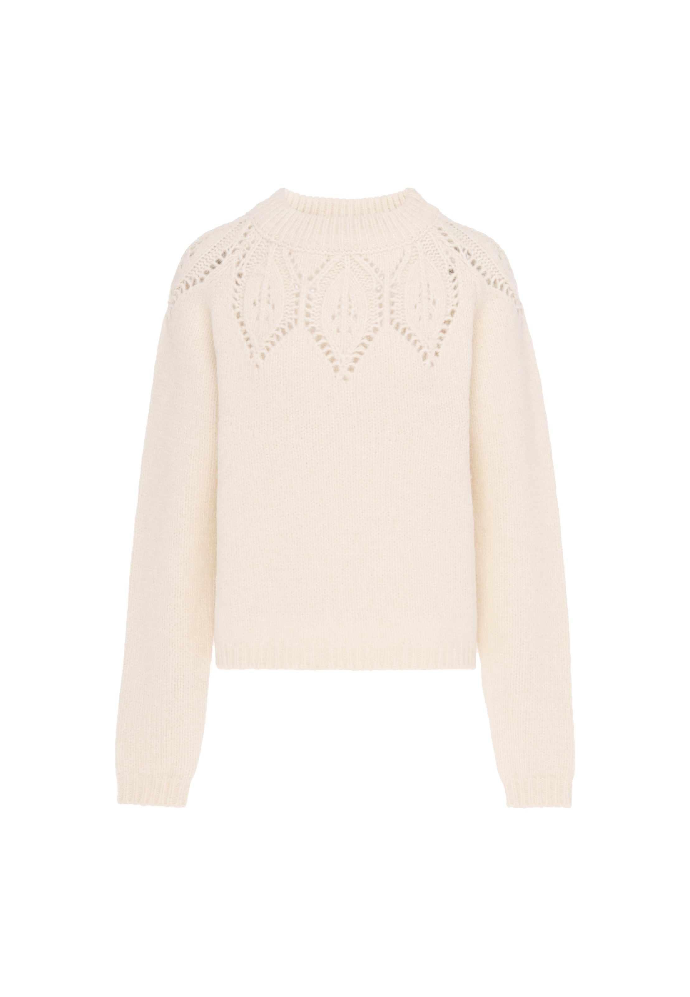 DreiMaster Vintage Trui in Wit: voorkant