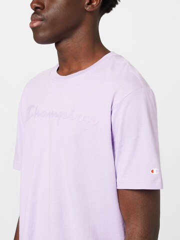 Champion Authentic Athletic Apparel T-Shirt in Lila