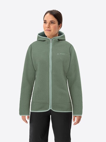VAUDE Weatherproof jacket in Green: front
