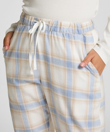 Hunkemöller Pyjamabroek in Beige