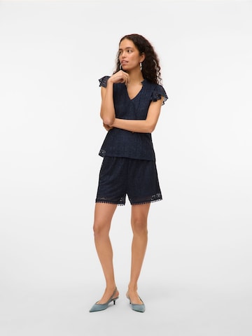 VERO MODA Regular Broek 'VMMaya' in Blauw