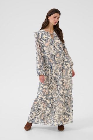 Cream Jurk 'Bea' in Beige