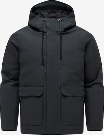 Ragwear Functionele jas 'Mr Them Light Youmodo' in Zwart: voorkant