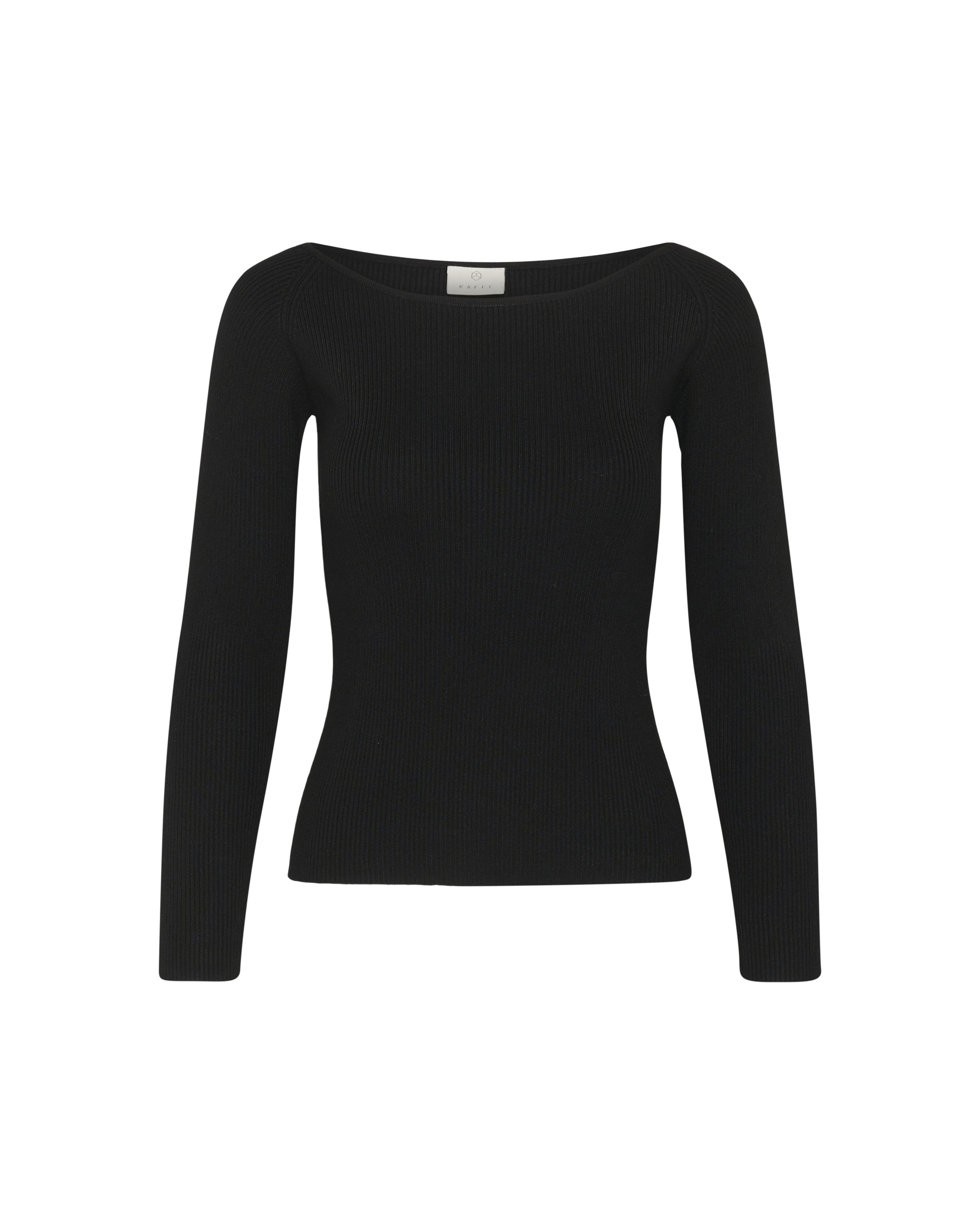 Kaffe - Jersey en negro: frente
