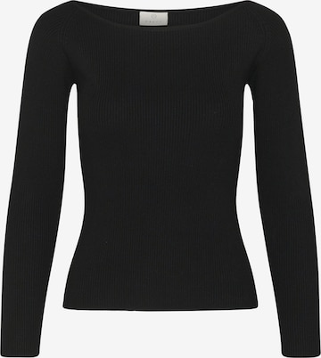 Kaffe - Jersey en negro: frente