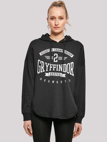 Sweat-shirt 'Harry Potter Gryffindor Keeper' F4NT4STIC en noir : devant