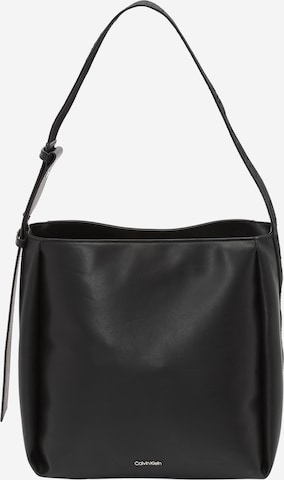 Calvin Klein - Mala de ombro 'Gracie' em preto: frente