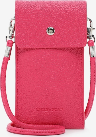 Emily & Noah Shoulder Bag 'Emma' in Pink: front