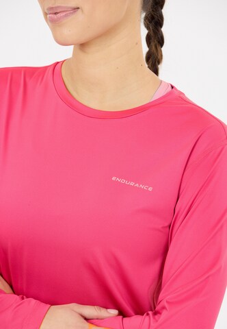 ENDURANCE Performance Shirt 'Nan' in Red