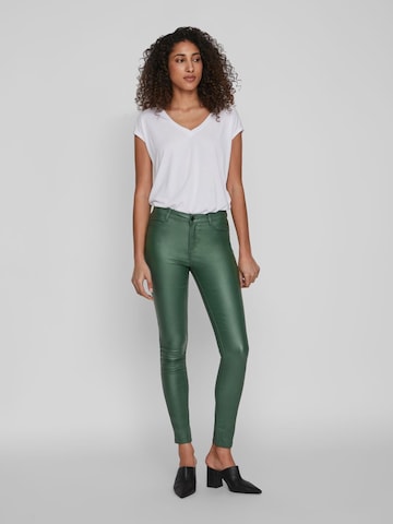Skinny Jean 'Commit' VILA en vert