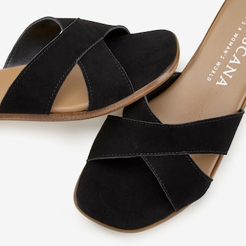 LASCANA Mules in Black