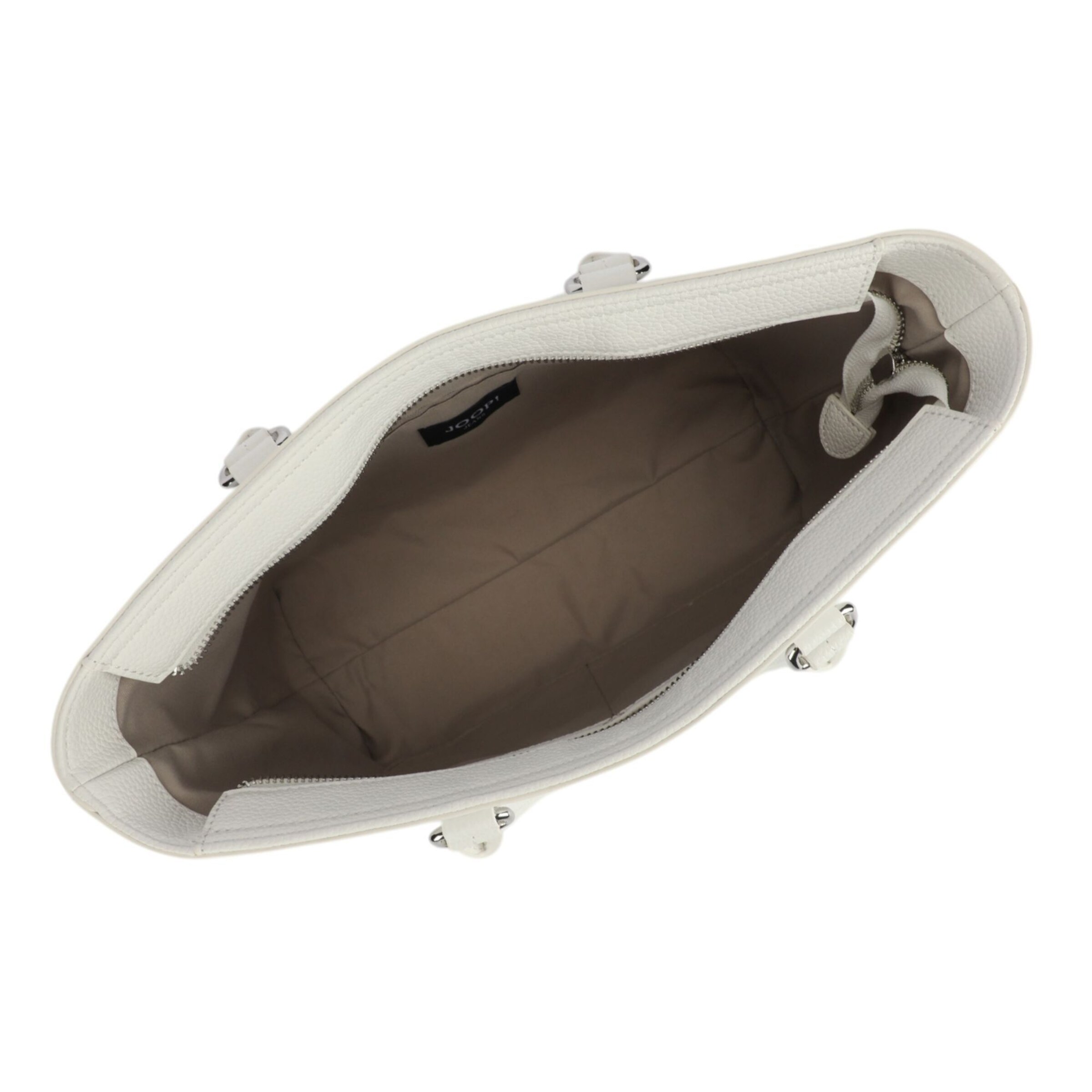 JOOP! Jeans - Malas de tiracolo 'Lettera 1.0 Ketty' em branco