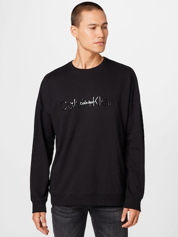 Calvin Klein UnderwearSweater majica - crna boja: prednji dio