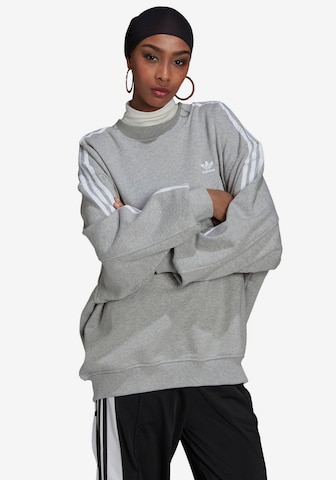 ADIDAS ORIGINALS Sweatshirt in Grey: front