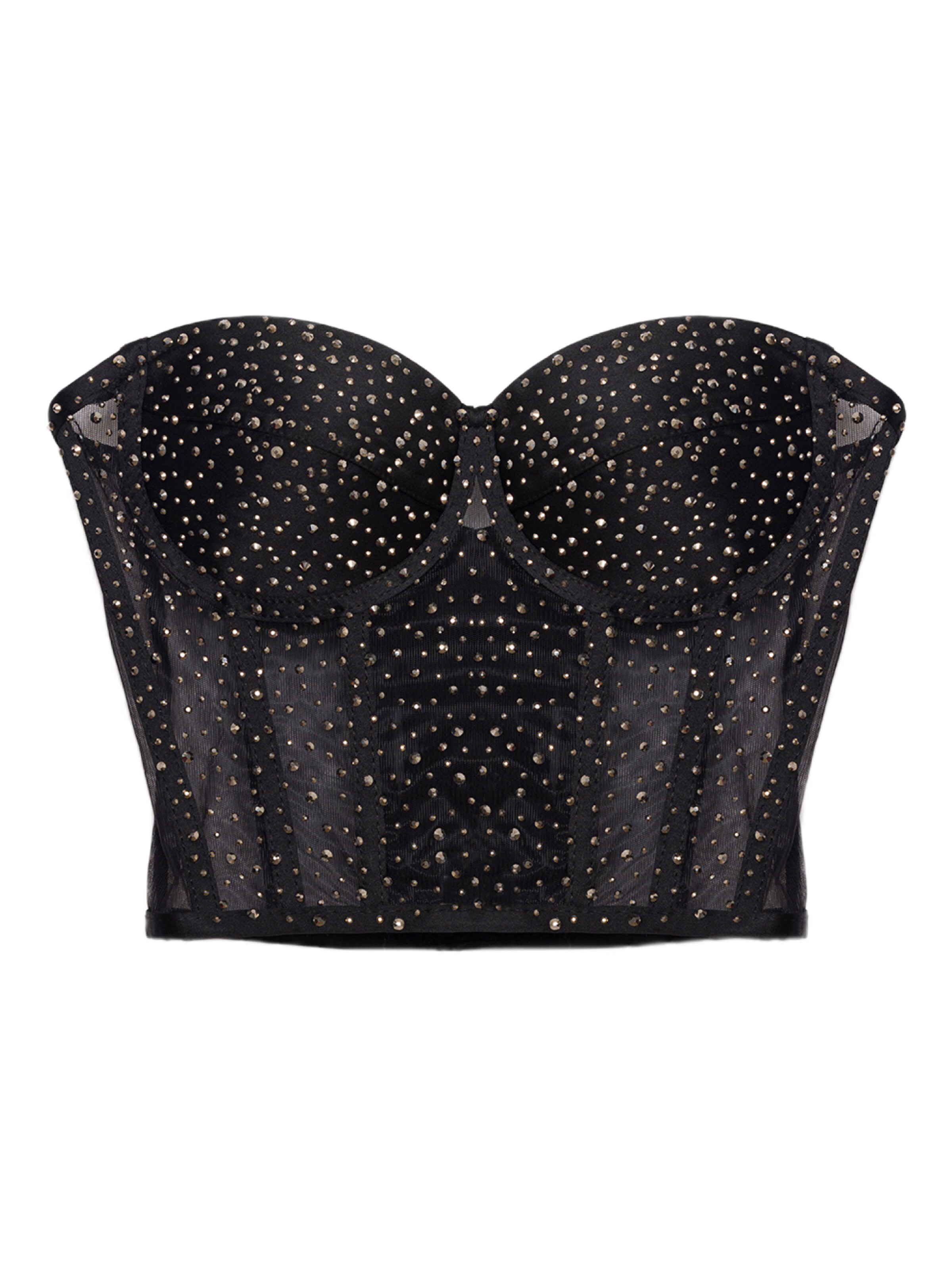 No Matter What Top in Zwart: voorkant