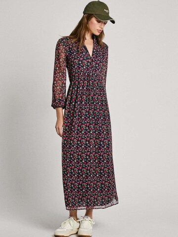 Pepe Jeans Shirt Dress ' KIMBERLY ' in Blue: front