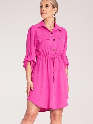 Figl Shirt dress 'M1131' in Pink