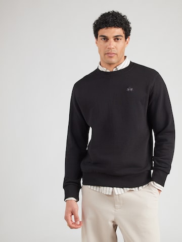 melns La Martina Sportisks džemperis: no priekšpuses