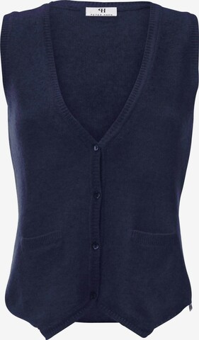 Peter Hahn Vest 'Conny' in Blue: front