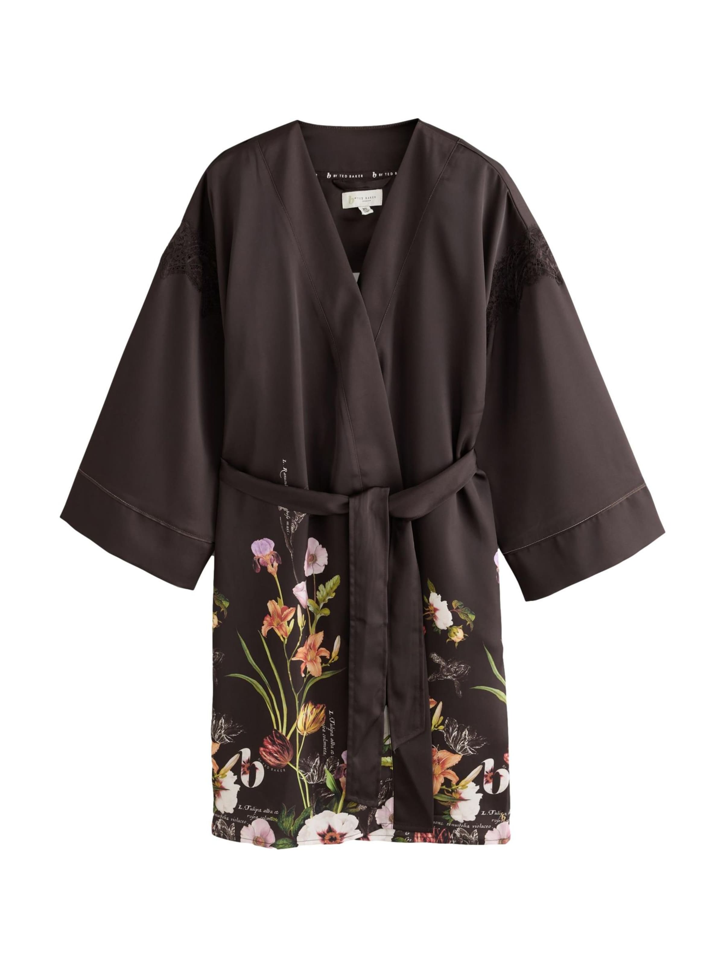 Accappatoio corto di B by Ted Baker in marrone: frontale