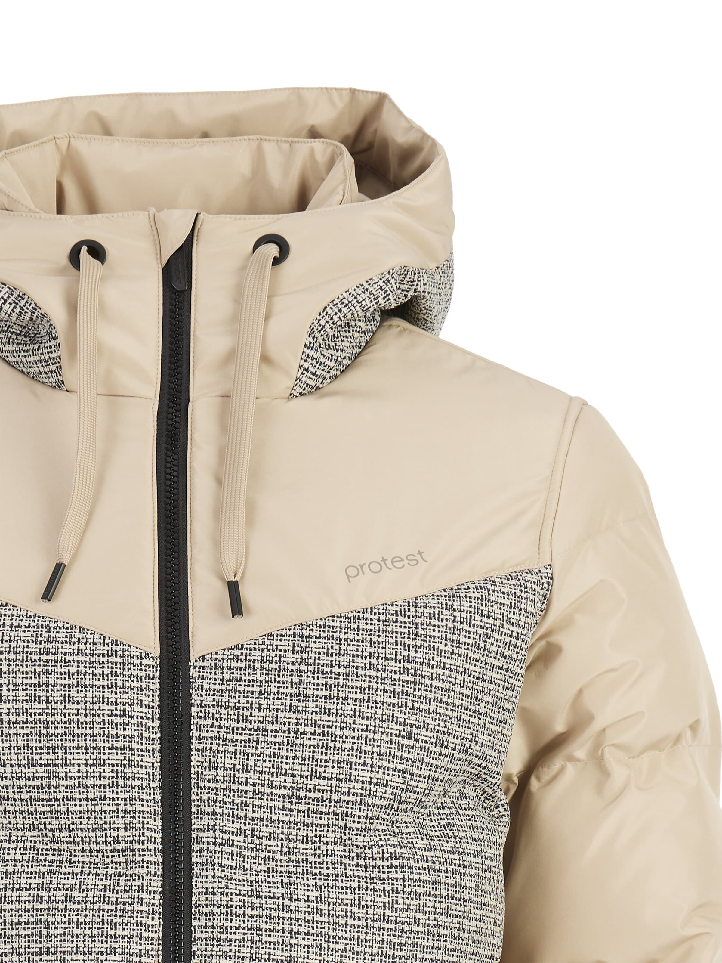 PROTEST Sportjas 'PRTBARLEY' in Beige