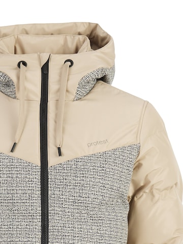 PROTEST Sports jacket 'PRTBARLEY' in Beige