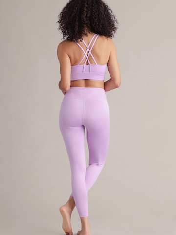 Hey Honey Skinny Leggings 'Cropped' in Purple