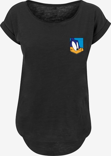 F4NT4STIC Shirt 'Looney Tunes Road Runner Face' in azur / gelb / schwarz / weiß, Produktansicht