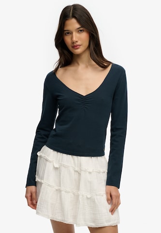 Superdry & Co Shirt in Blue: front