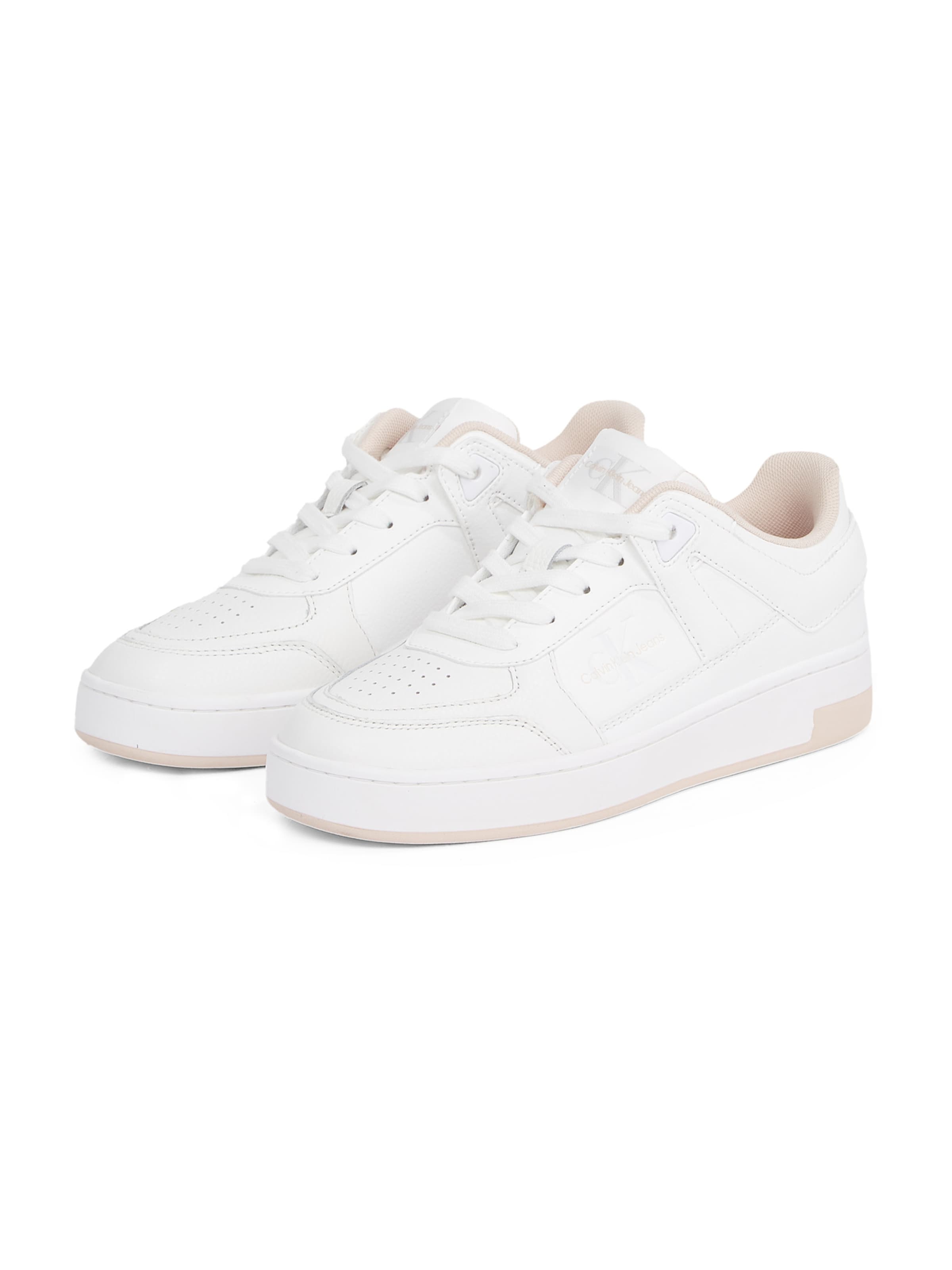 Sneaker low 'BASKET' de la Calvin Klein pe alb