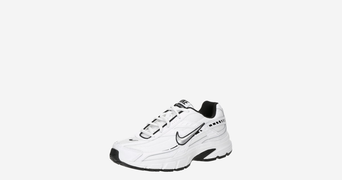 Nike Sportswear Sneaker low 'Initiator' sølvgrå / sort / hvid