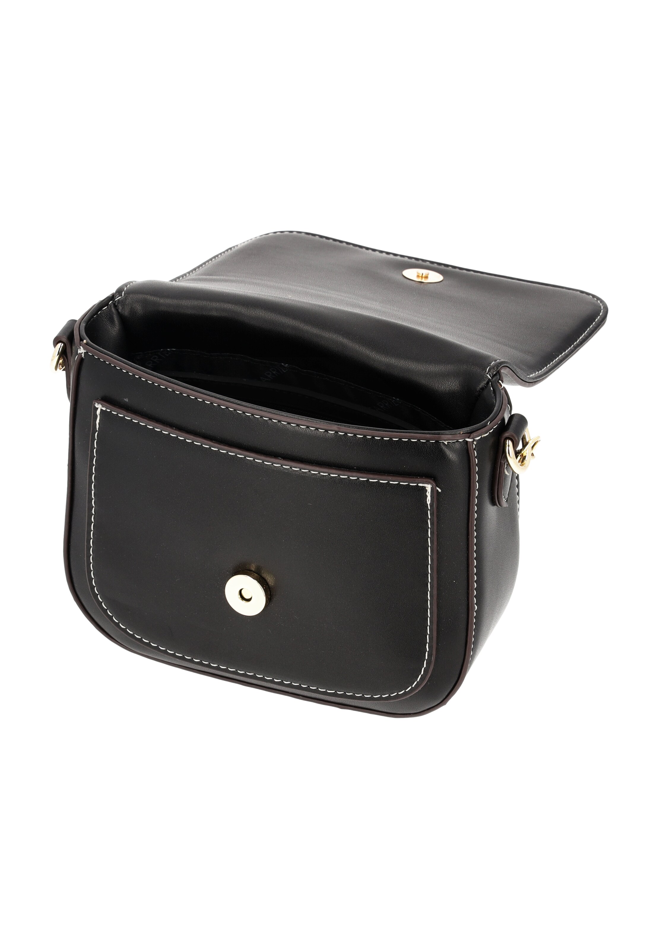 faina Torba za čez ramo | črna barva