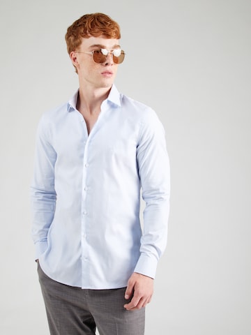 Michael Kors Slim Fit Skjorte i blå: forside