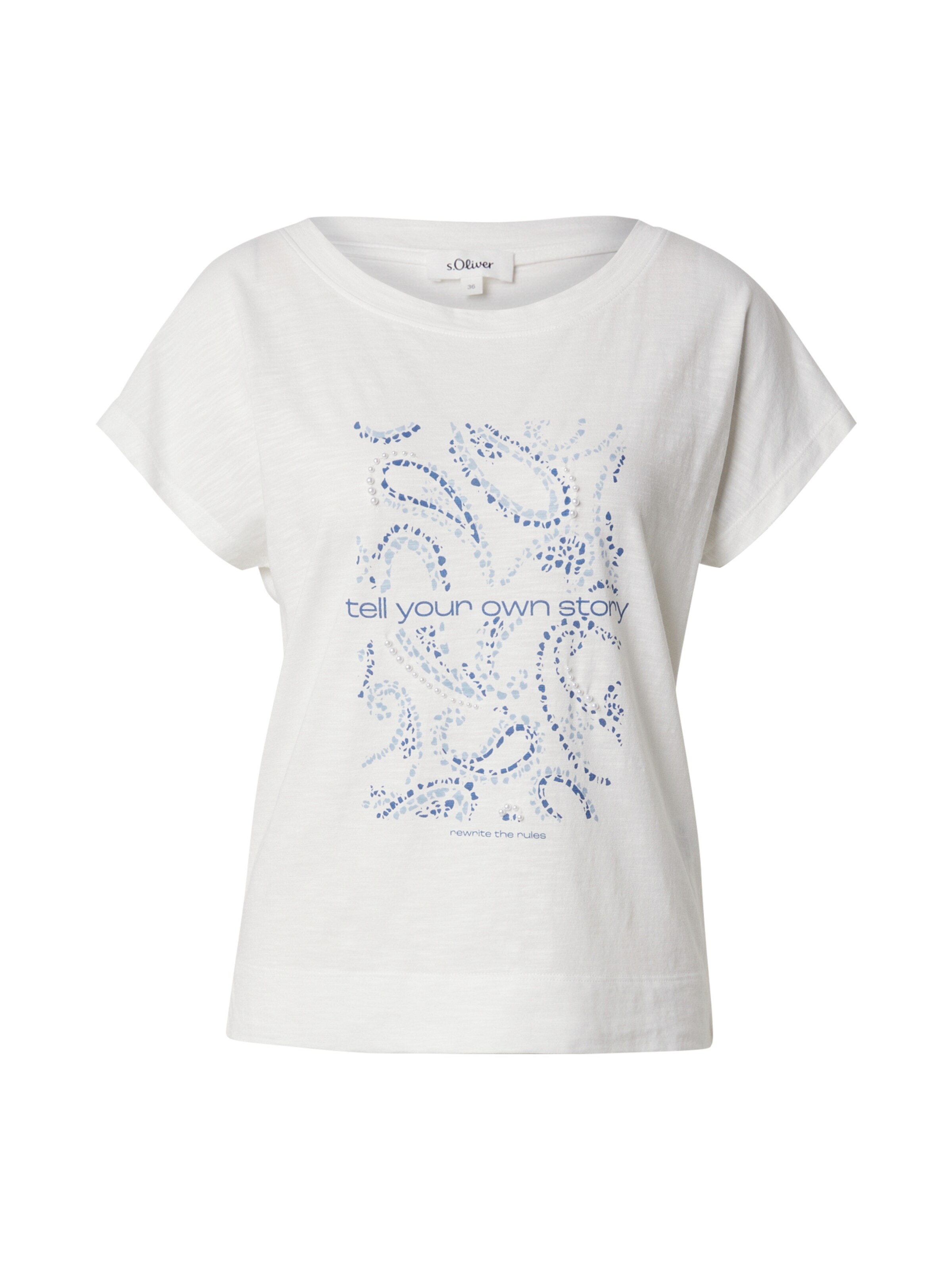 s.Oliver Tričko - Biela: predná strana