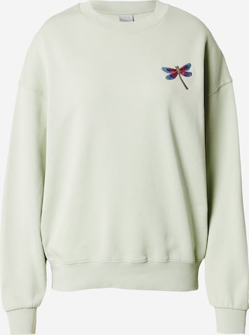 Sweat-shirt 'Libelle' Iriedaily en vert : devant