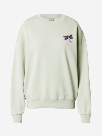 Iriedaily Sweatshirt 'Libelle' in blau / hellgrün / dunkellila / schwarz, Produktansicht