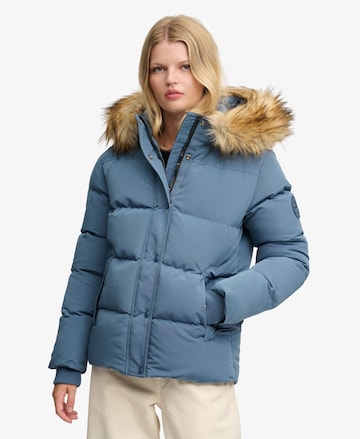 Veste d’hiver 'Everest' Superdry & Co en bleu : devant