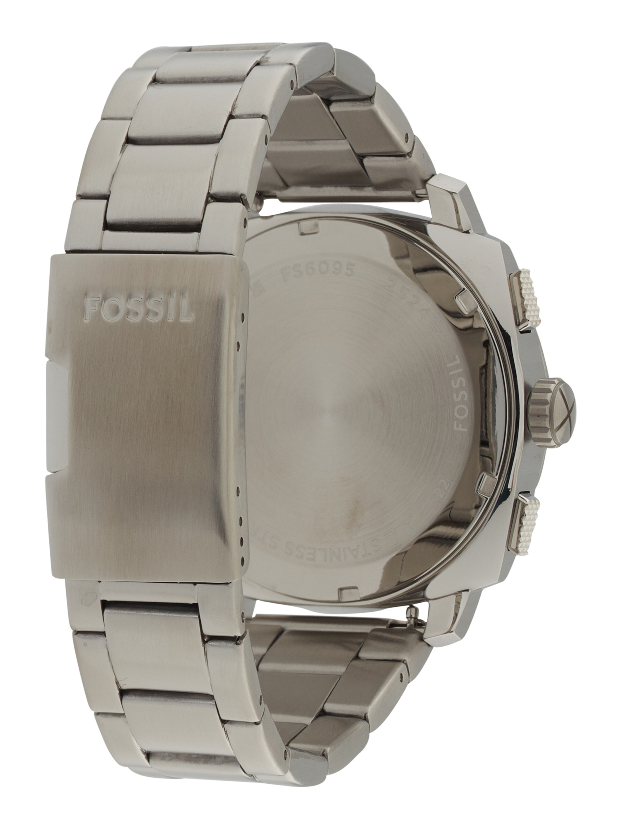 sudrabs FOSSIL Analogais pulkstenis 'Machine'