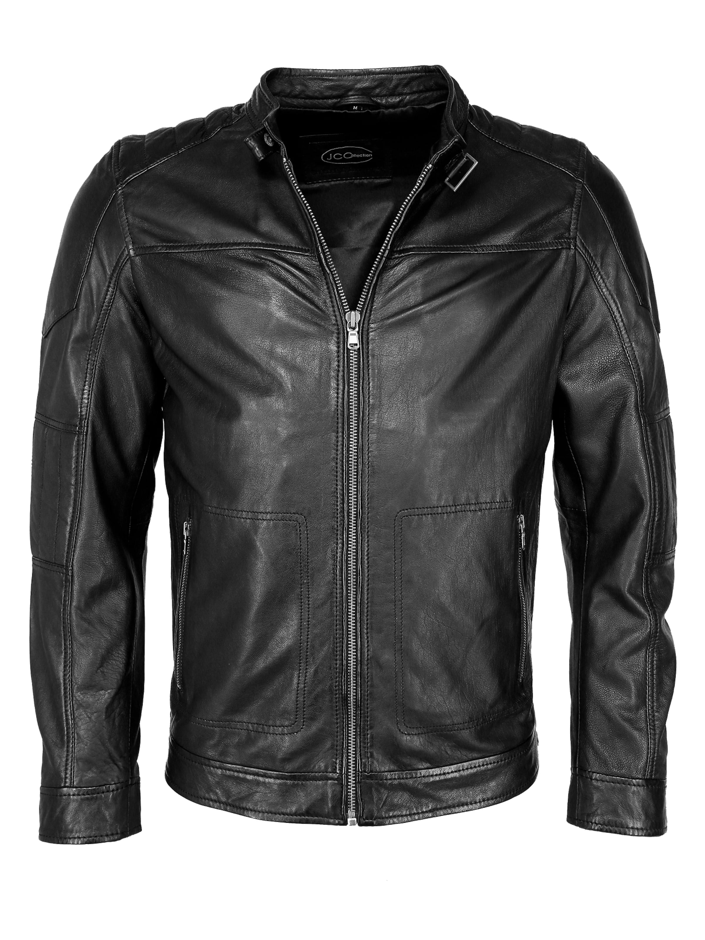 JCC Jacke in Schwarz: Vorderseite