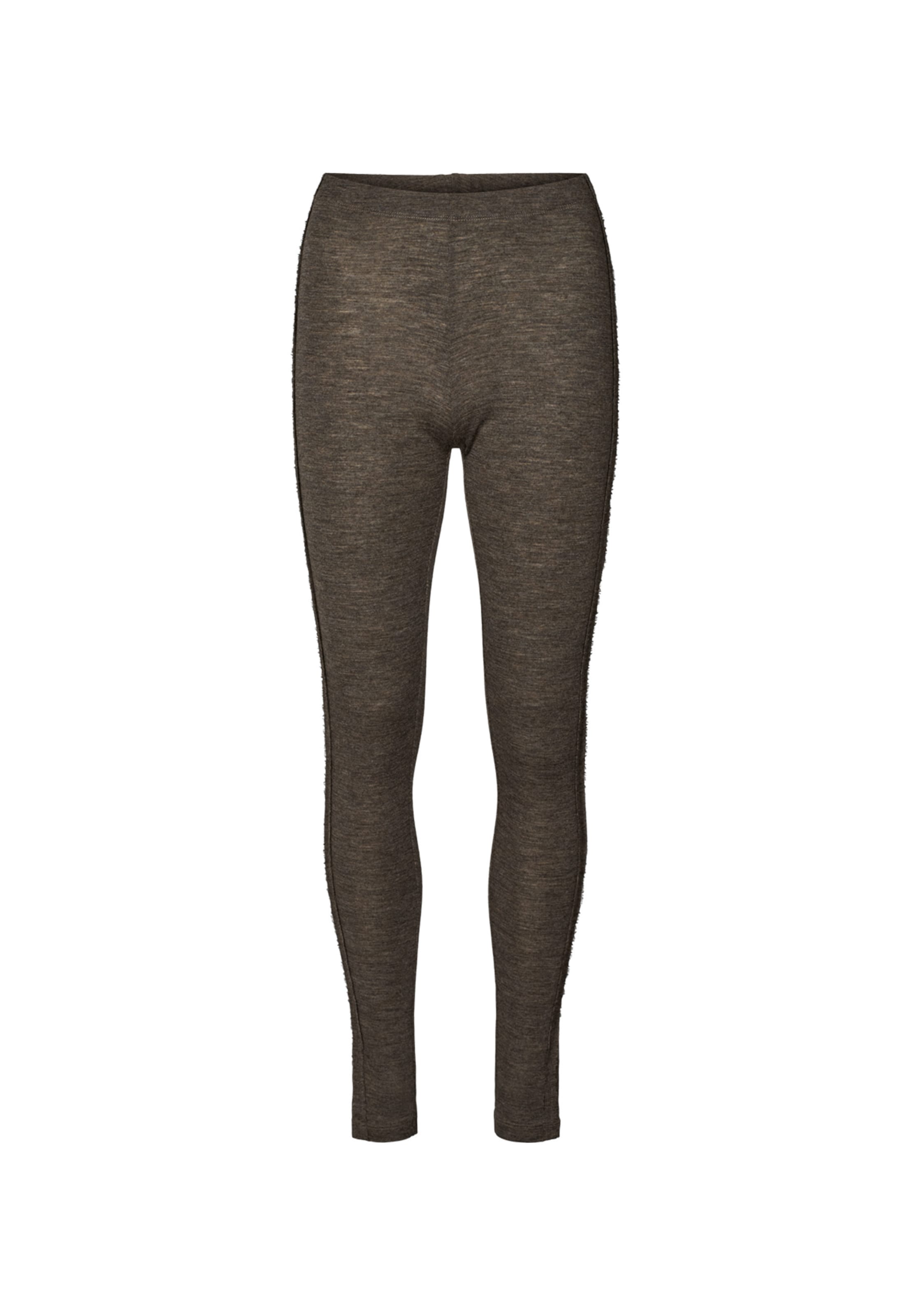 rethinkit studios Skinny Leggings 'Haze' in Braun: Vorderseite