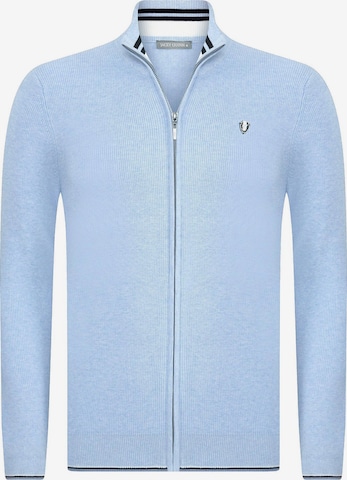 Jacey Quinn Neuletakki värissä sininen: etupuoli