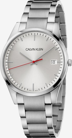 Calvin Klein Analoog horloge in Zilver: voorkant