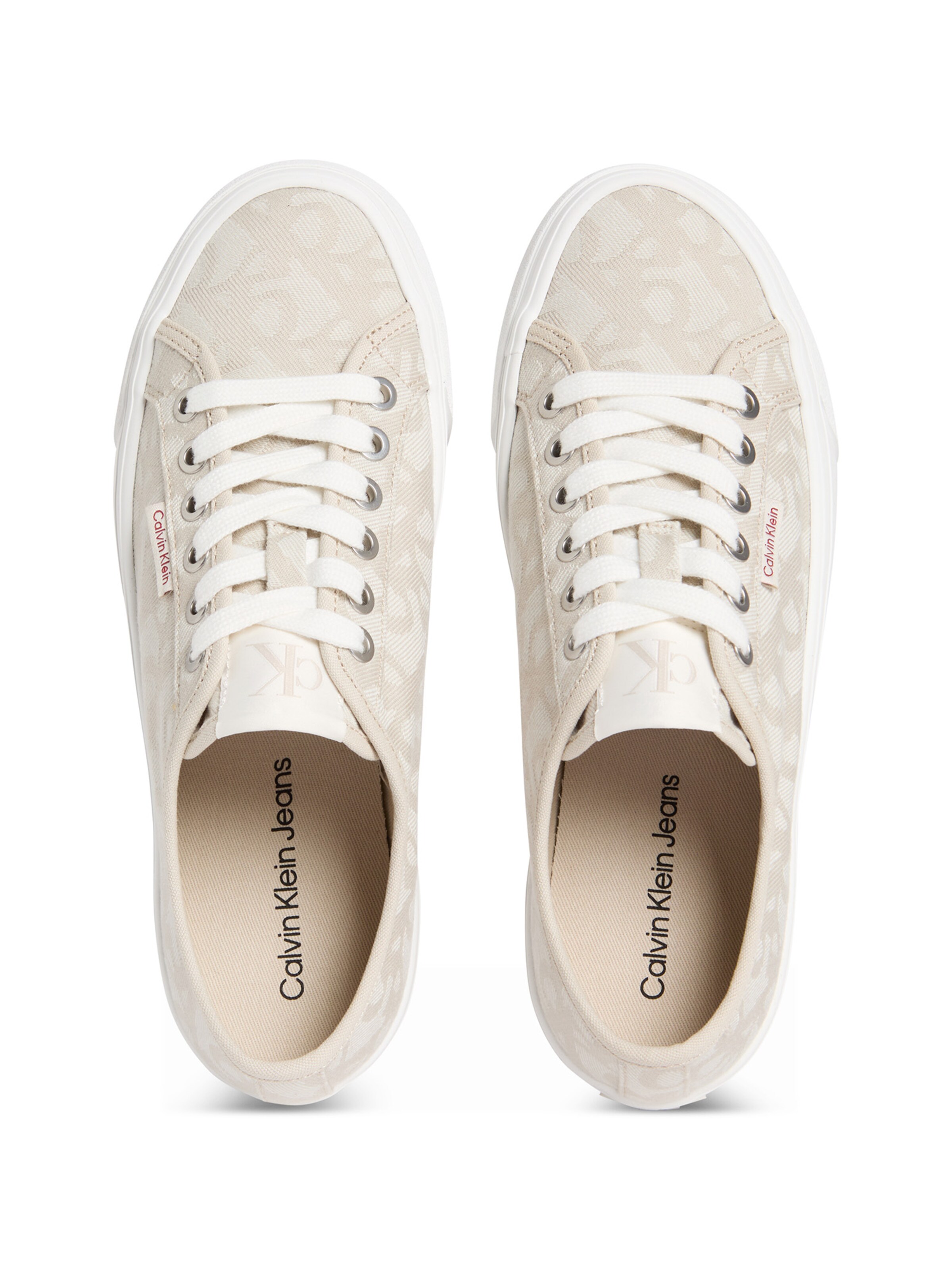 Baskets basses Calvin Klein en beige