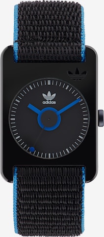 ADIDAS ORIGINALS Analog Watch 'Ao Street Retro Pop Two' in Black: front