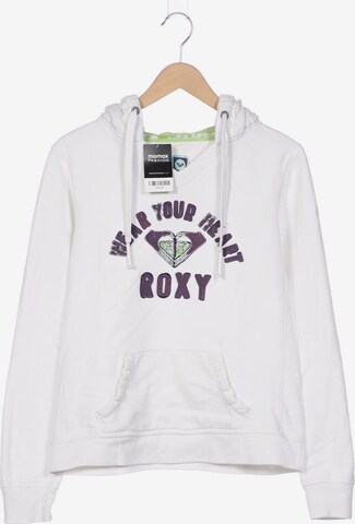 ROXY Sweatshirt & Zip-Up Hoodie in XL in White: front