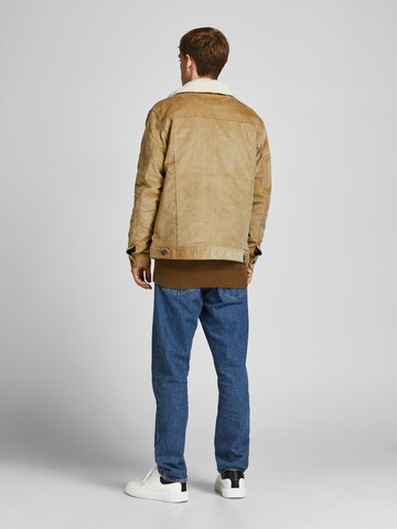 JACK & JONES Between-Season Jacket 'Stalvin' in Beige